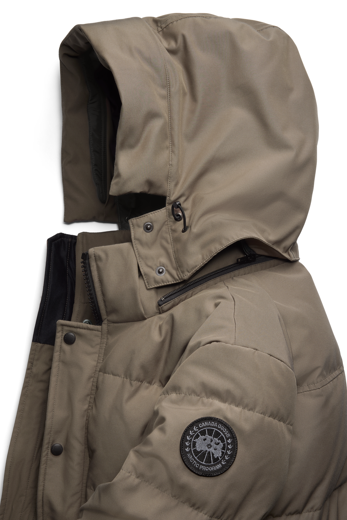 Wyndham Parka Black Disc - Taupe Grey 9394 - off_detail_01