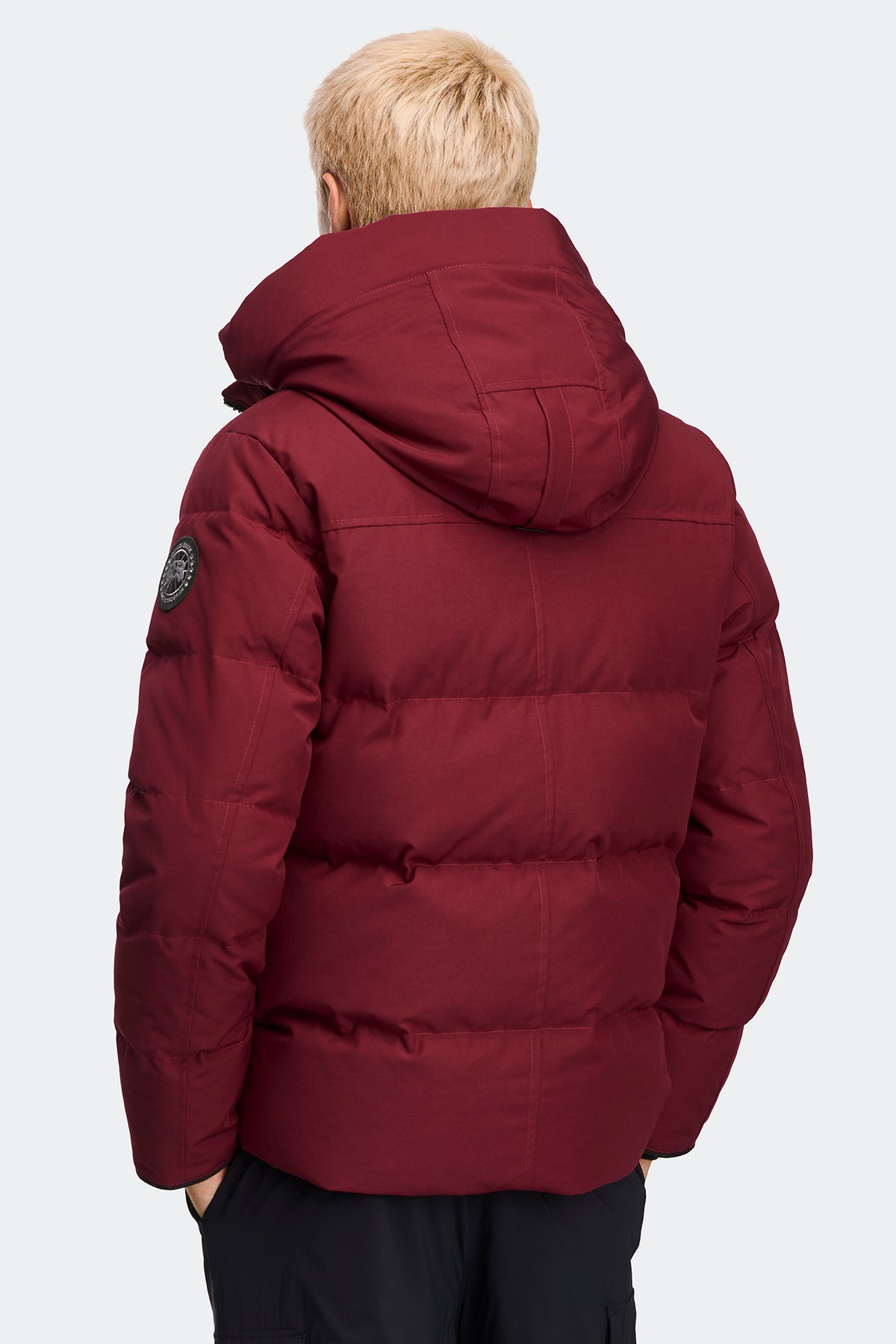 Wyndham Parka Black Disc - Burnt Vermillion 9601 - on_back_01