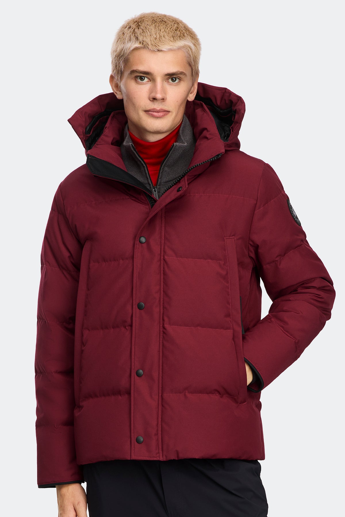 Wyndham Parka Black Disc - Burnt Vermillion 9601 - on_front_closed_01