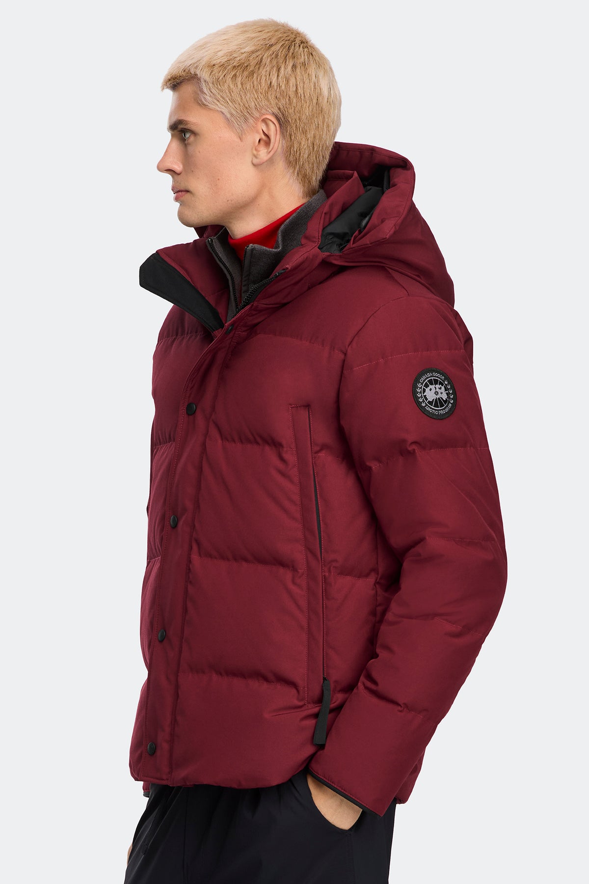 Wyndham Parka Black Disc - Burnt Vermillion 9601 - on_side_01