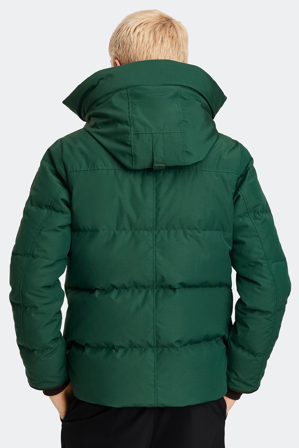 Wyndham Parka Black Disc - Glade Green 9848 - on_back_01