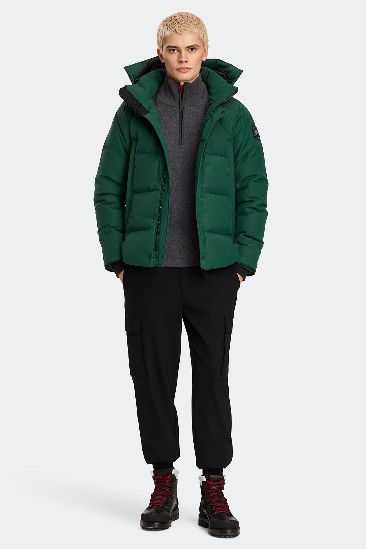 Wyndham Parka Black Disc - Glade Green 9848 - on_full_body_01