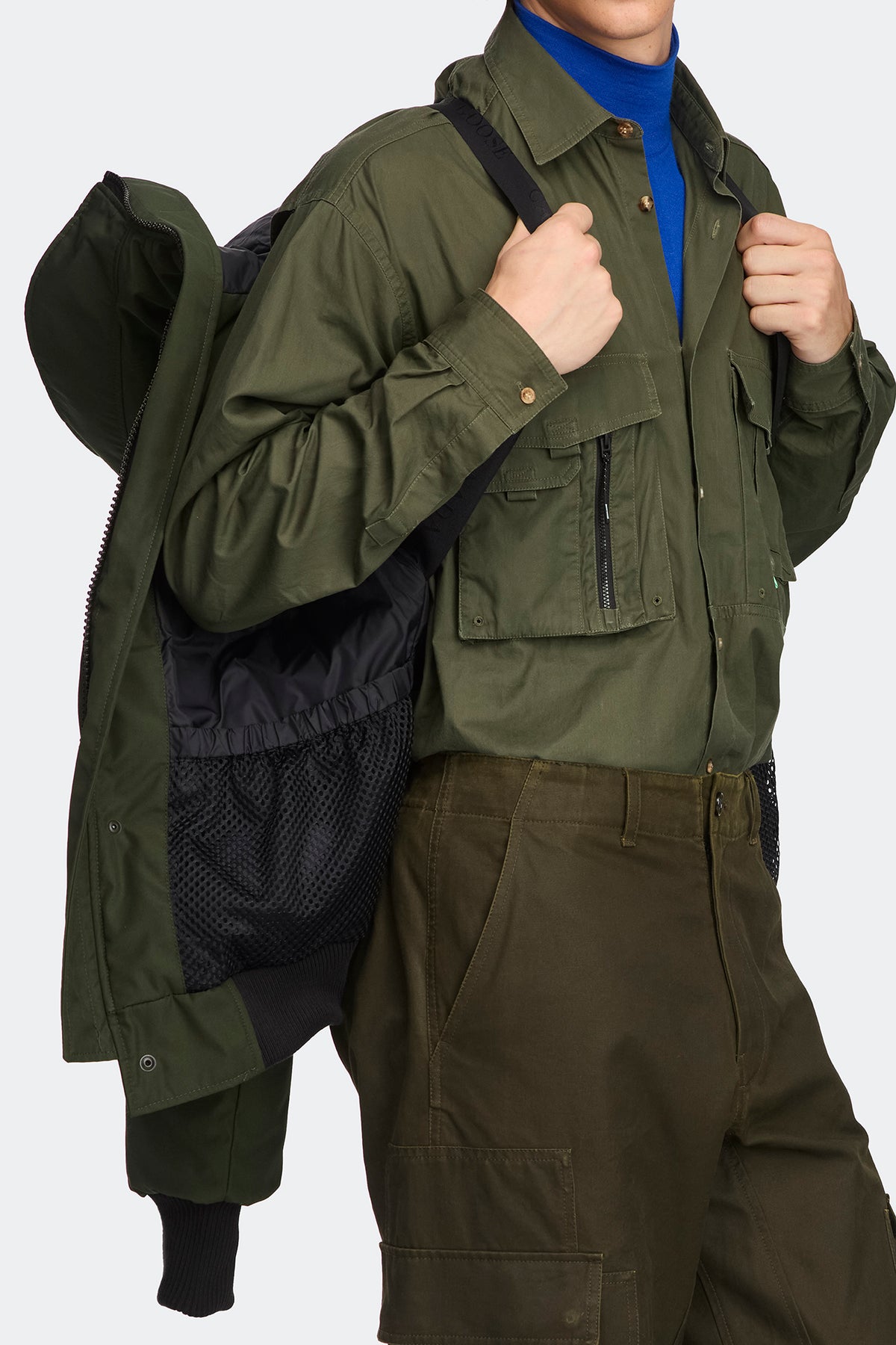 Chilliwack Bomber - Moss Khaki 9260 - on_detail_01