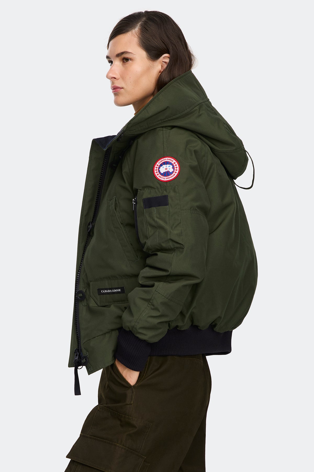 Chilliwack Bomber - Moss Khaki 9260 - on_side_01