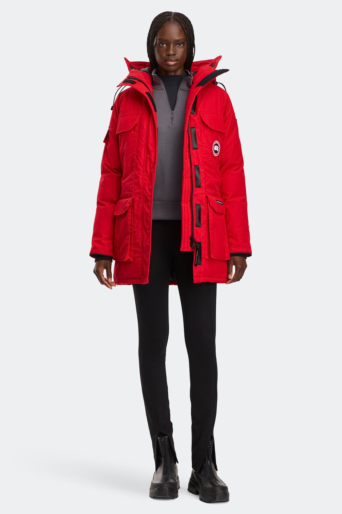 Expedition Parka - Fortune Red 9028 - on_full_body_01