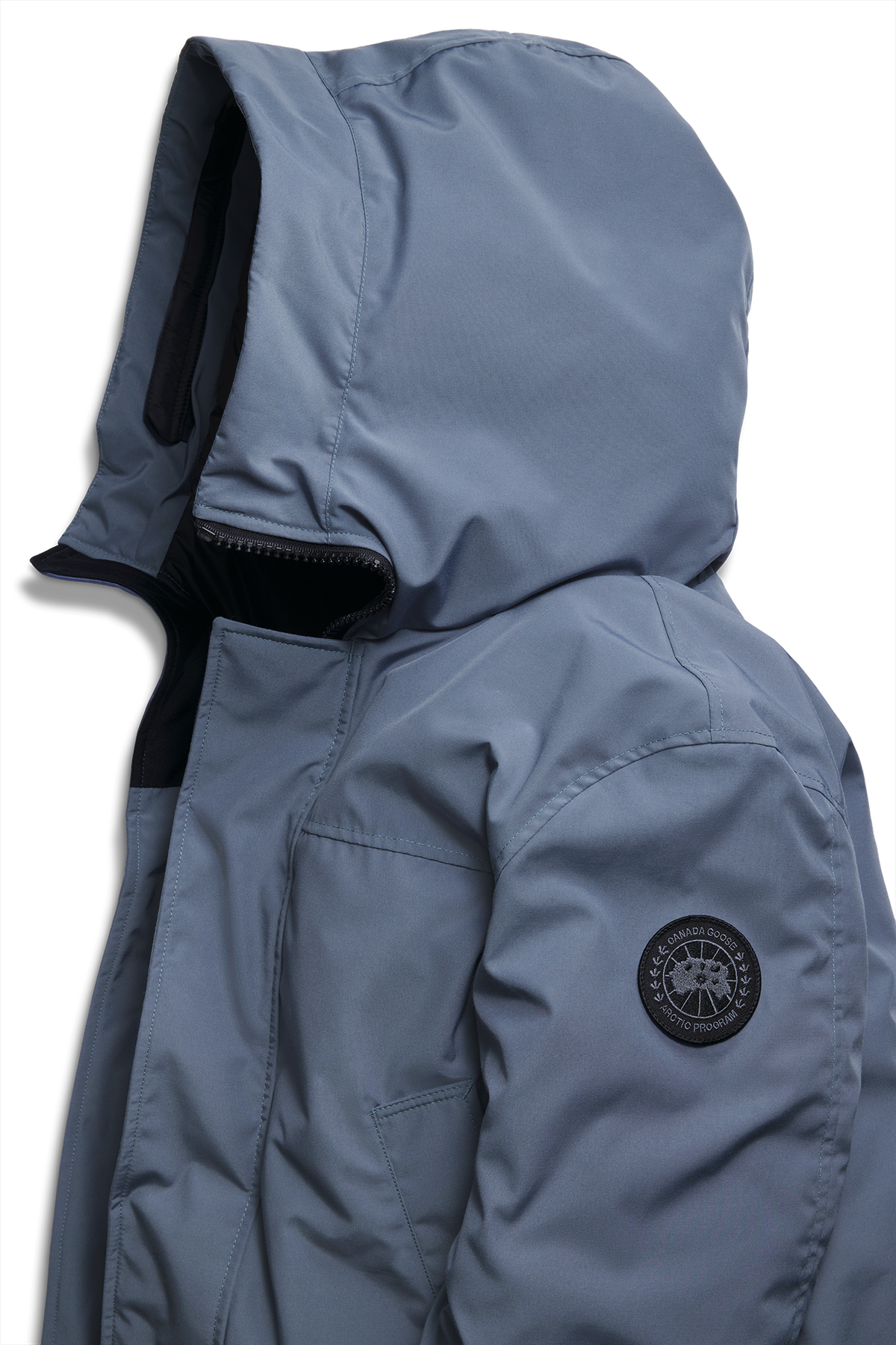 Langford Parka Black Disc - Ozone Blue 9222 - off_detail_01