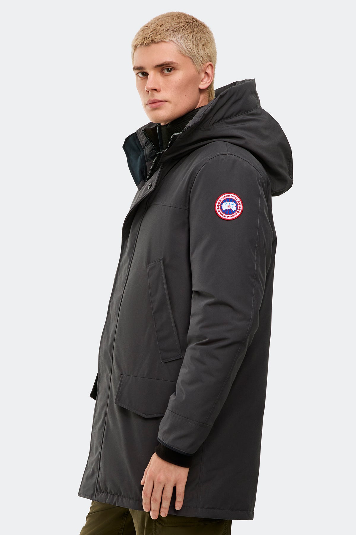 Langford Parka - Graphite 66 - on_side_01