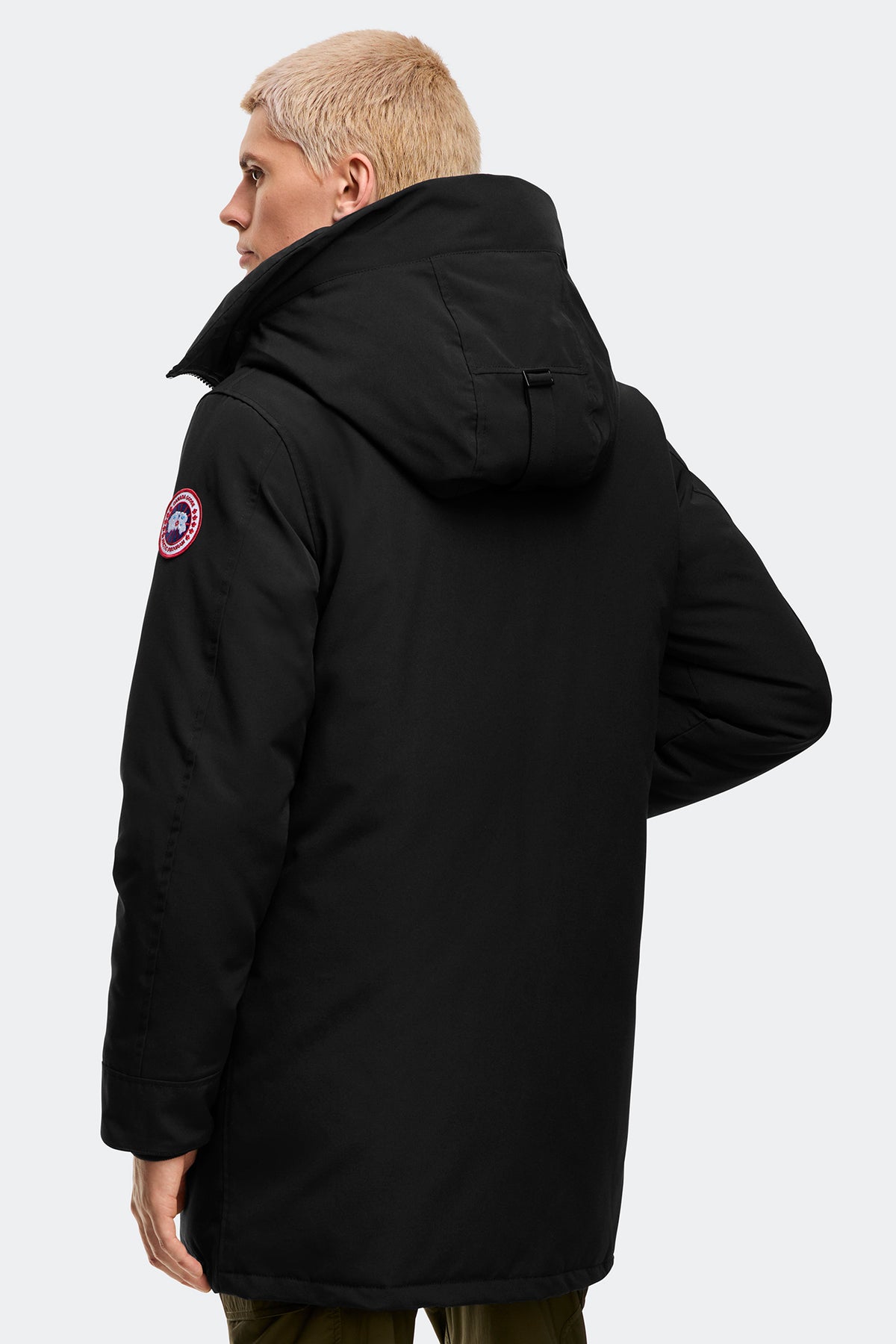 Langford Parka - Black 9061 - on_back_01