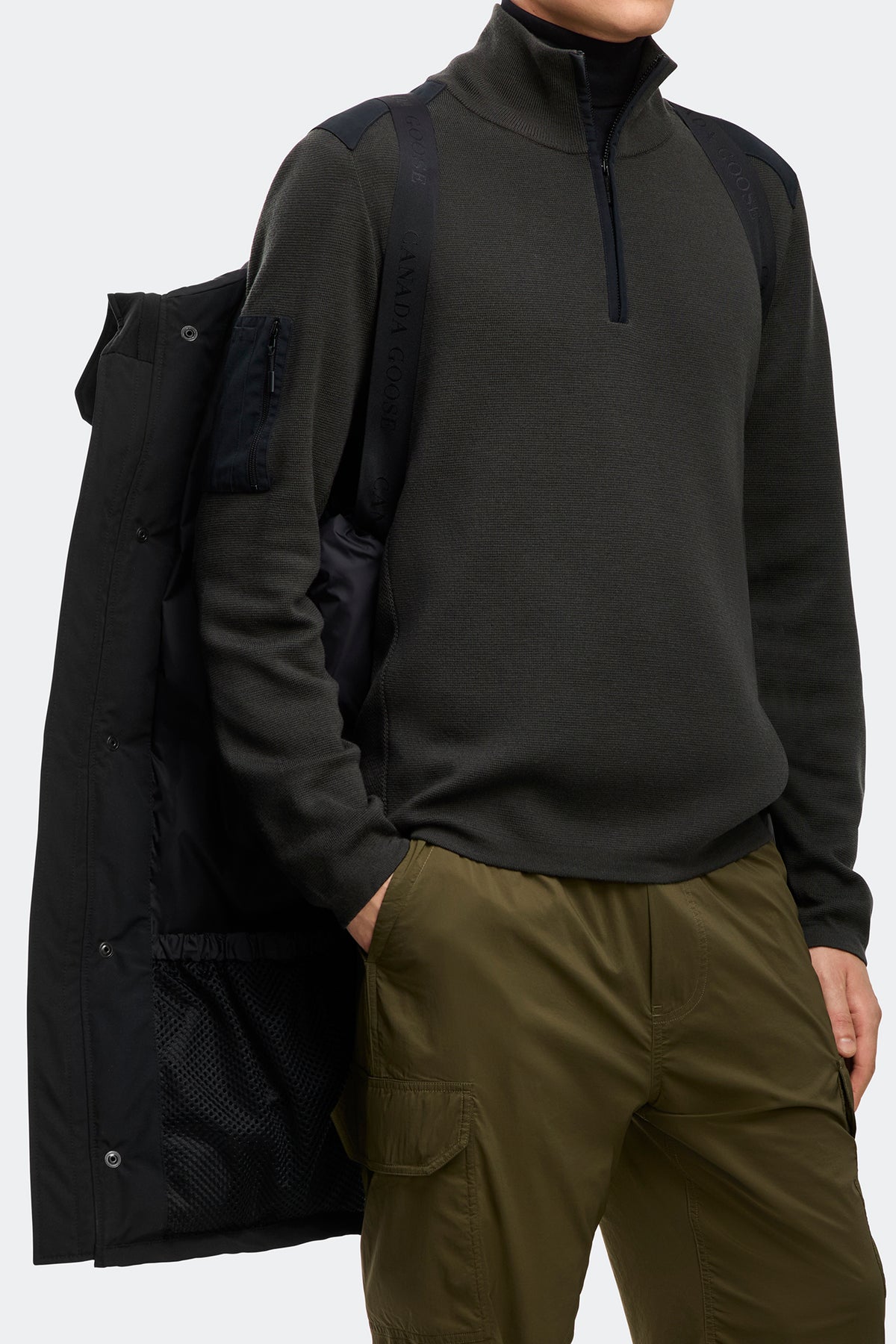 Langford Parka - Black 9061 - on_detail_01
