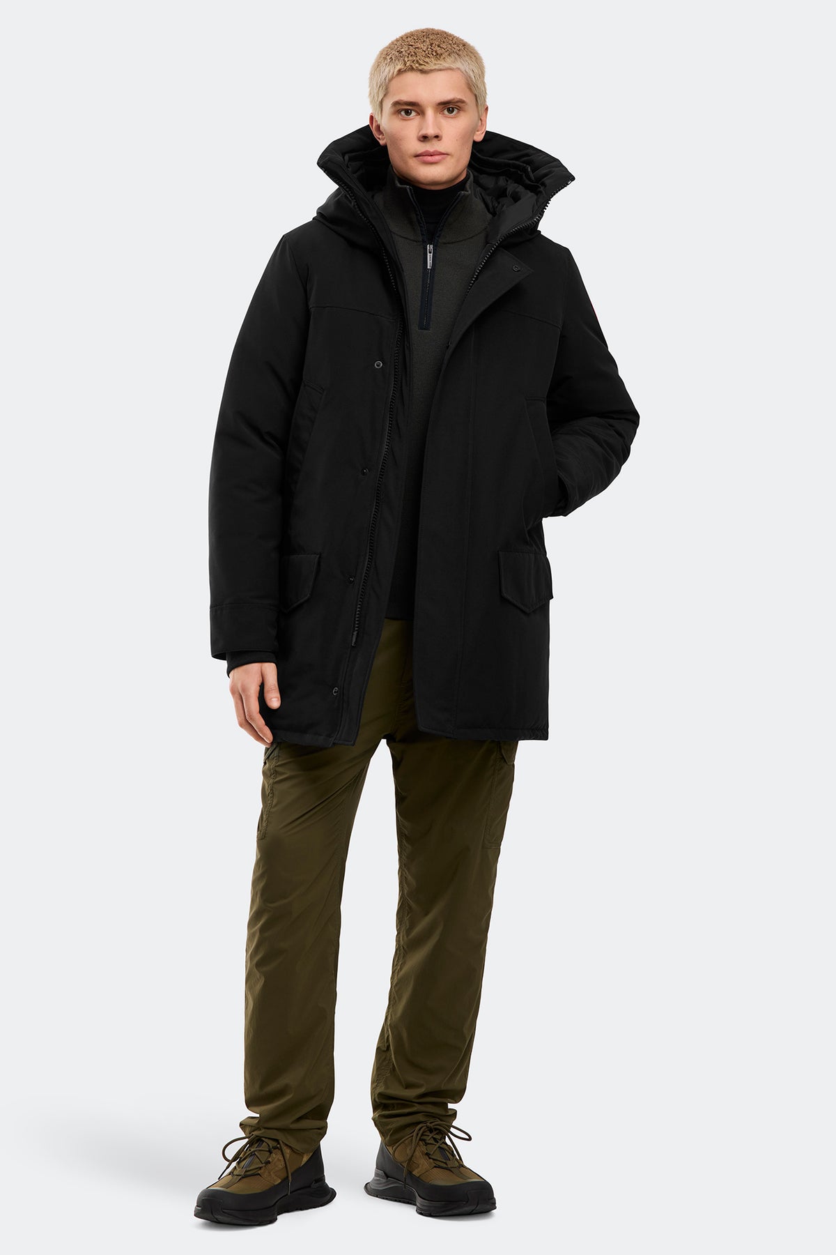 Langford Parka - Black 9061 - on_full_body_01