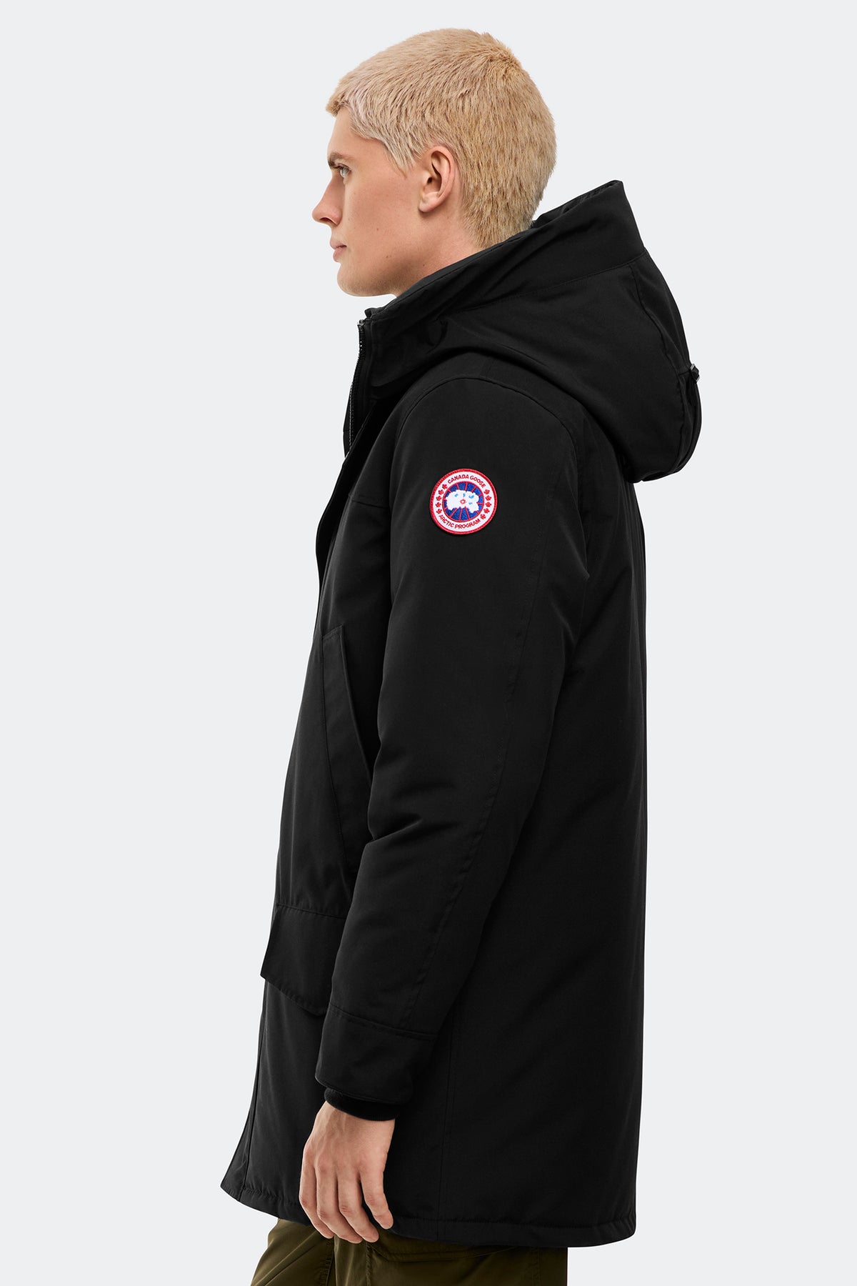 Langford Parka - Black 9061 - on_side_01