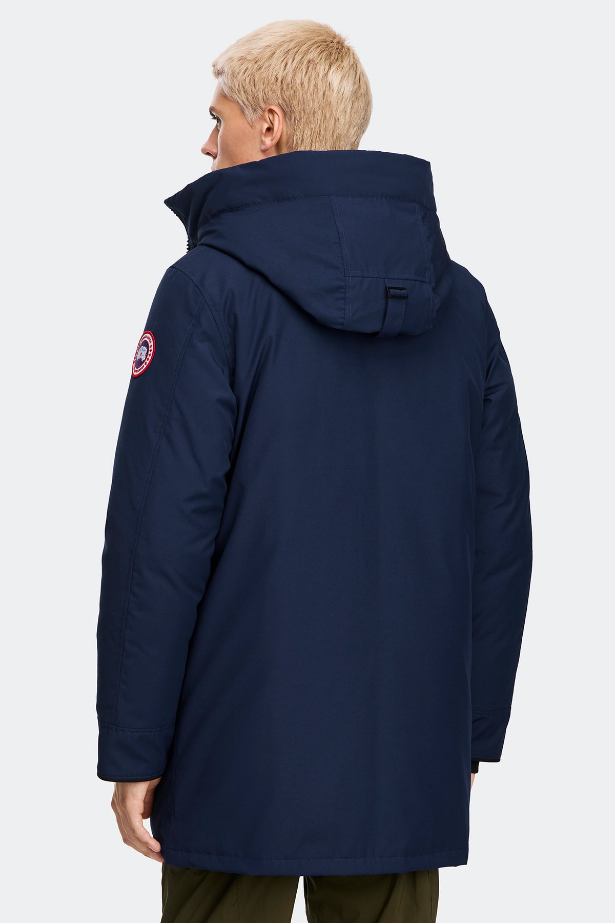 Langford Parka - Oxford Navy 9841 - on_back_01