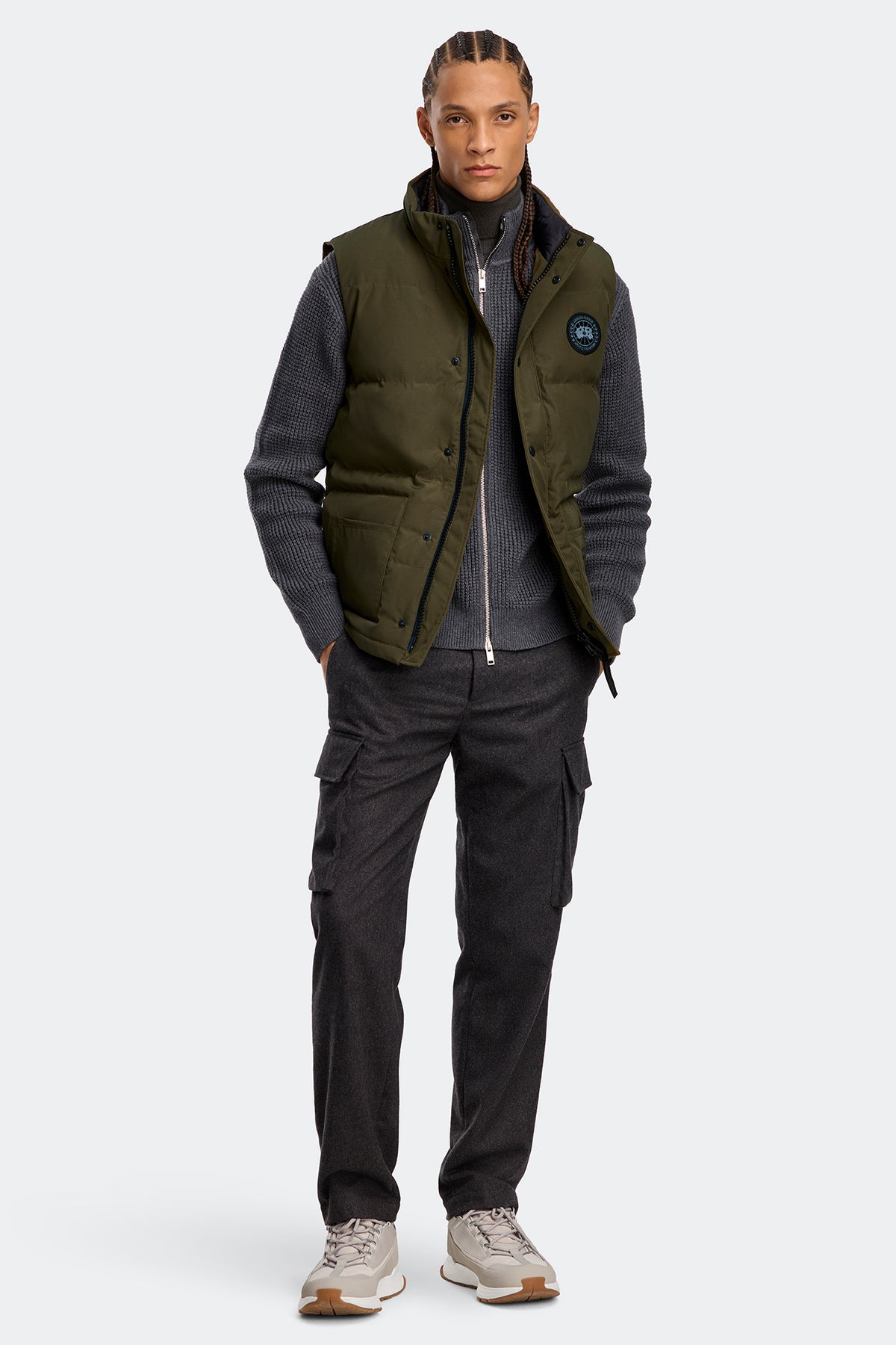 Freestyle Crew Vest Black Label & Canada Goose