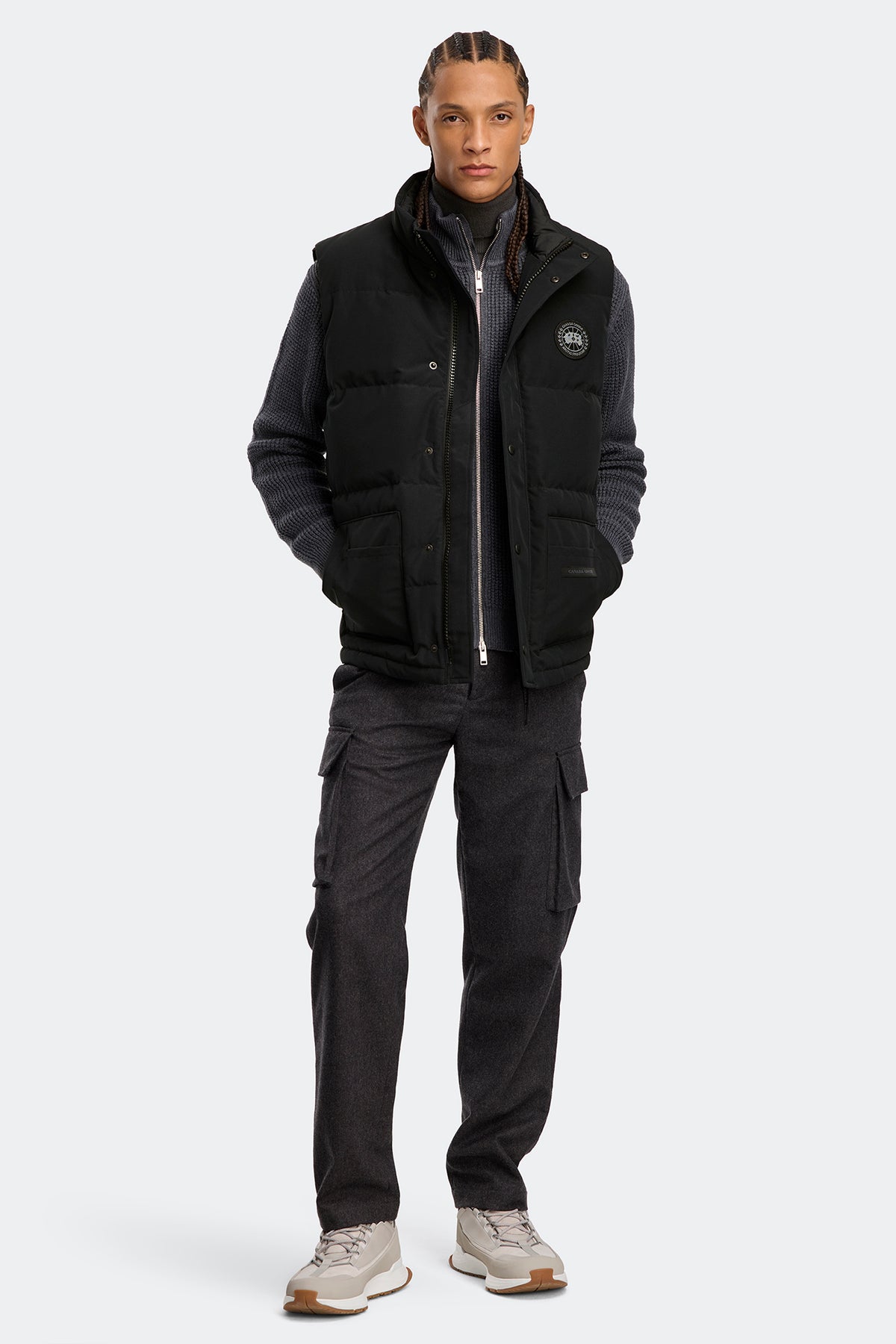 Freestyle Crew Vest Black Label & Canada Goose