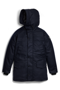 Langford Wool Parka - Atlantic Navy Melange 9302 - off_flat_lay_01