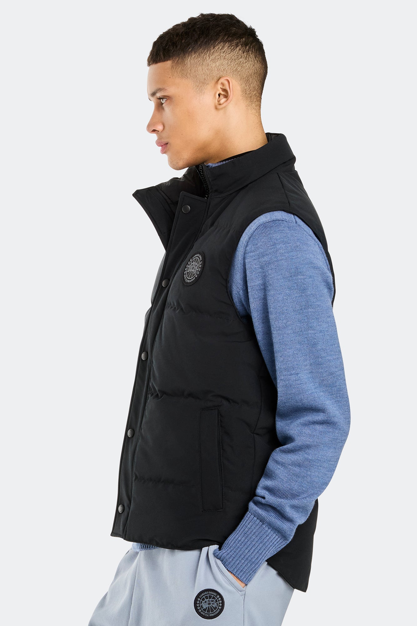 Garson Vest Black Disc | Canada Goose