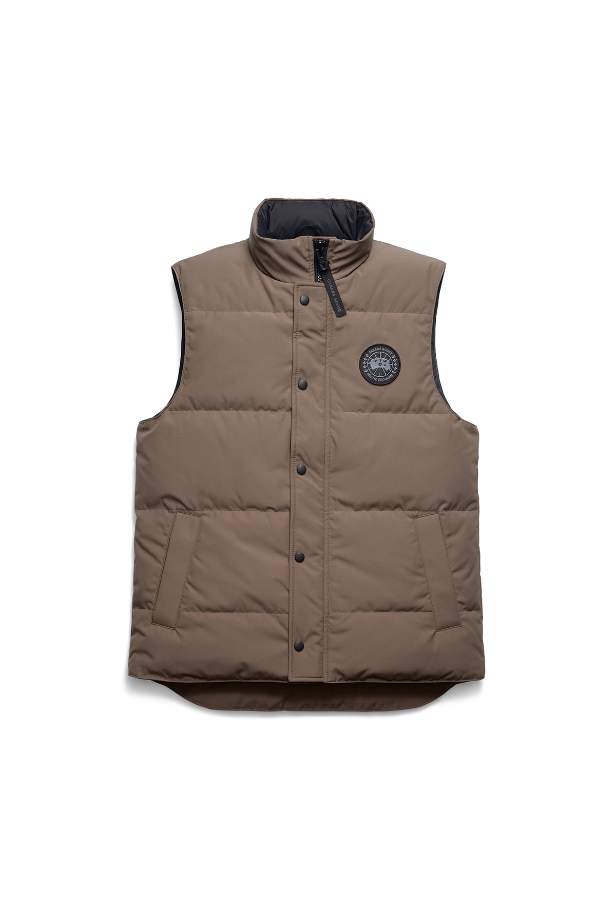 Garson Vest Black Disc - Taupe Grey 9394 - off_flat_lay_01