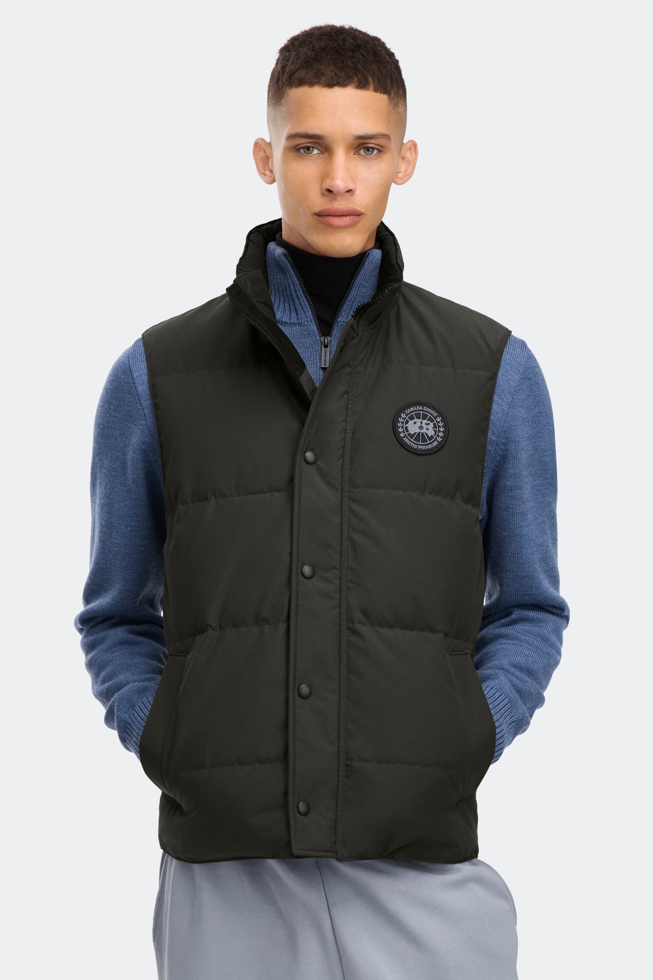 Garson Vest Black Disc | Canada Goose