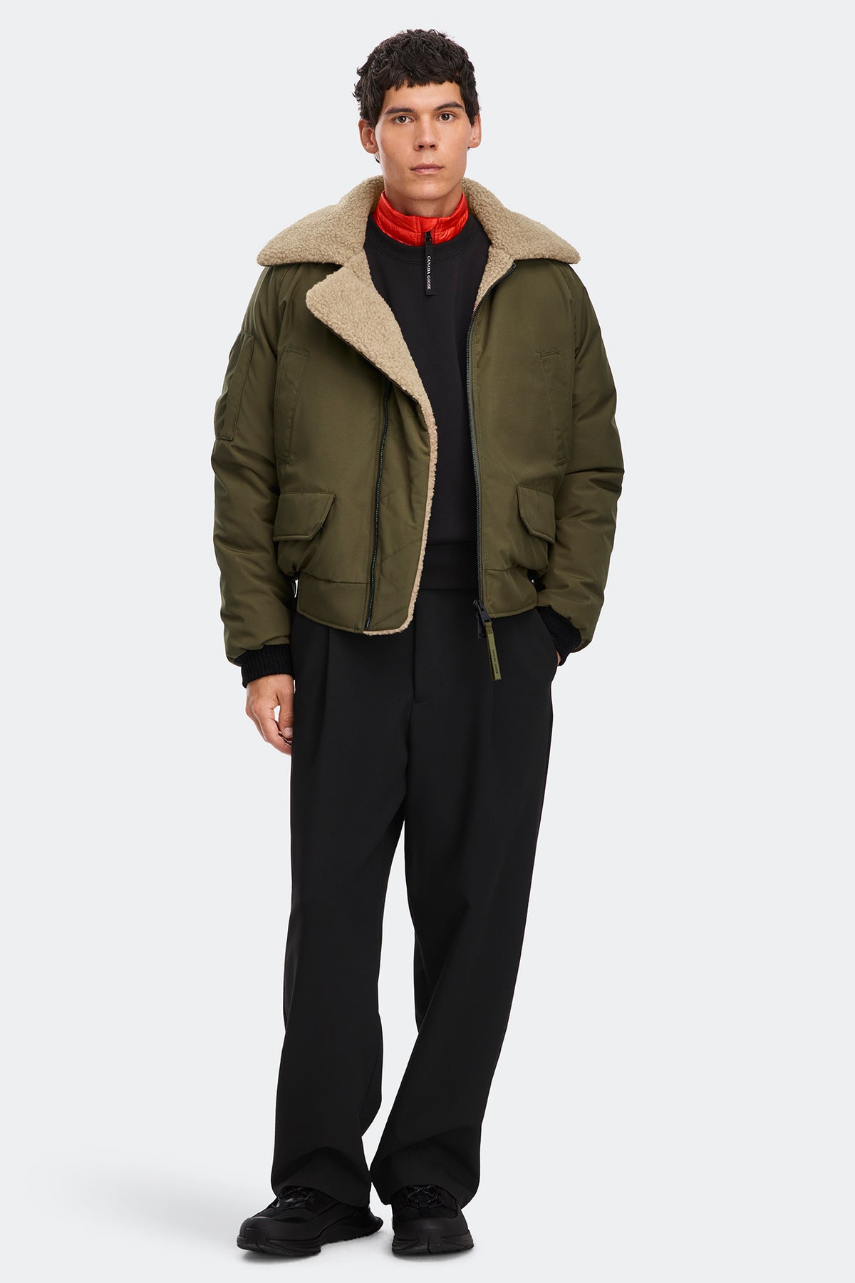 Chilliwack Aviator Bomber - Military Green 9049 - on_full_body_01