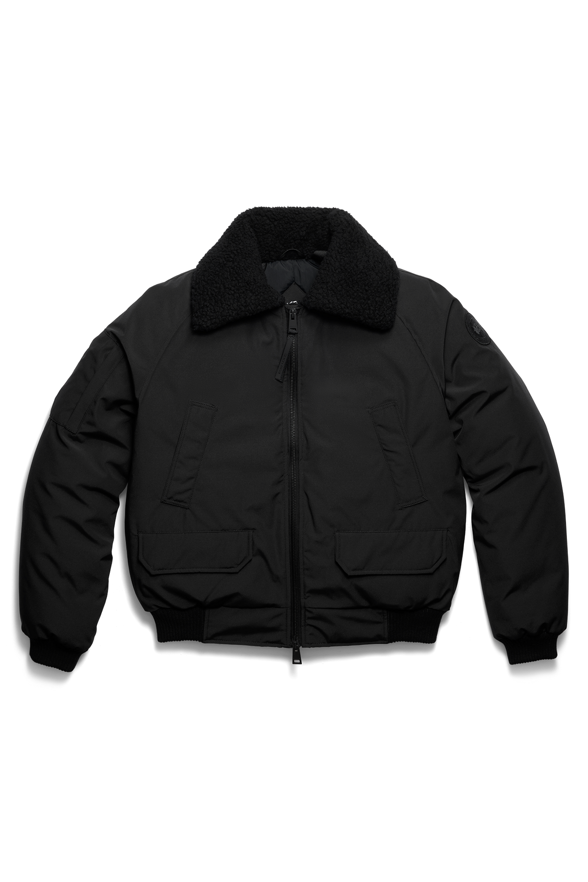 Chilliwack Aviator Bomber - Black 9061 - off_flat_lay_01