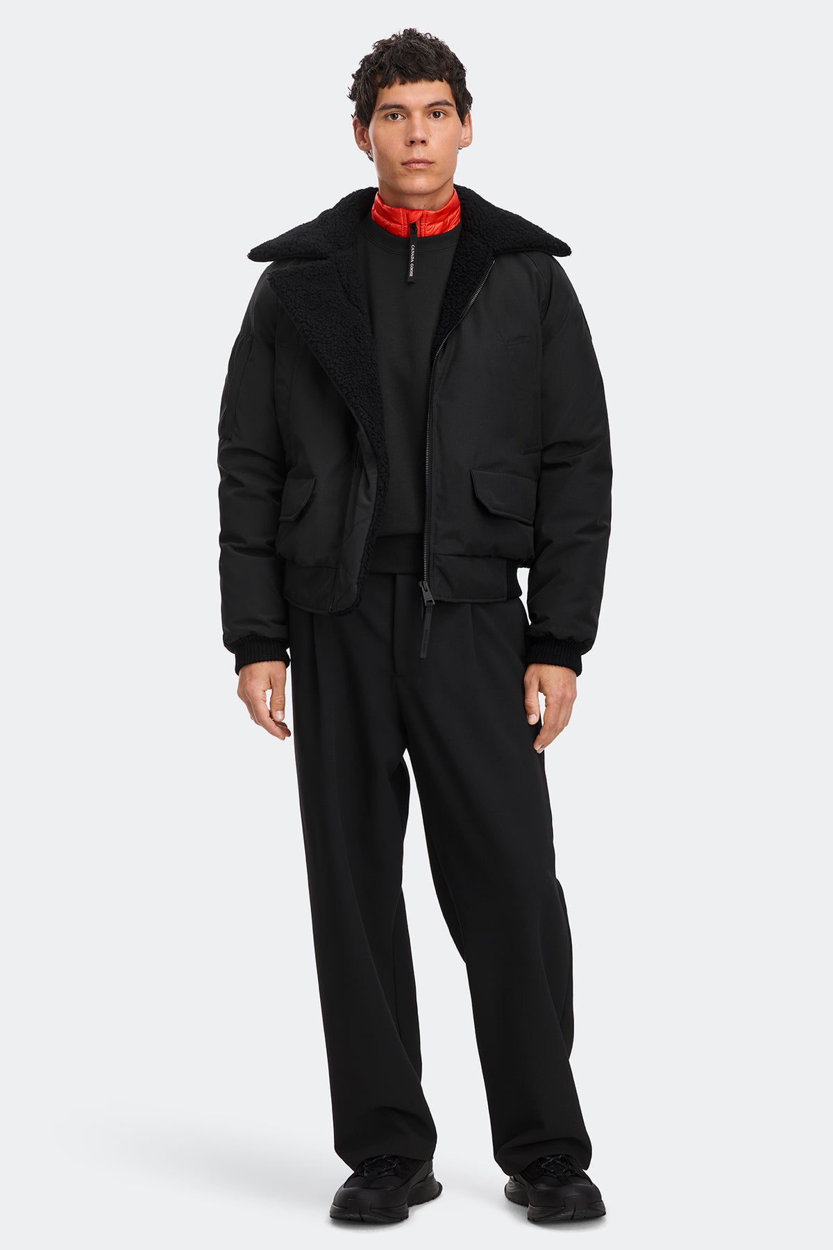 Chilliwack Aviator Bomber - Black 9061 - on_full_body_01