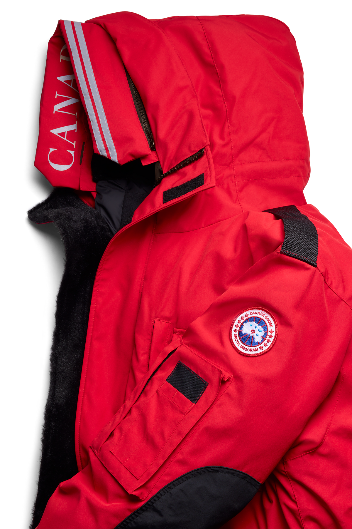 Snow Mantra Parka - Fortune Red 28 - off_detail_01