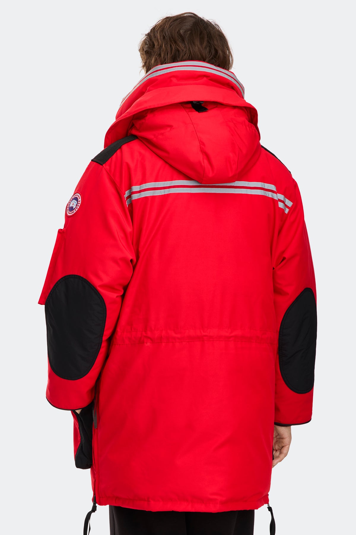 Snow Mantra Parka - Fortune Red 9028 - on_back_02