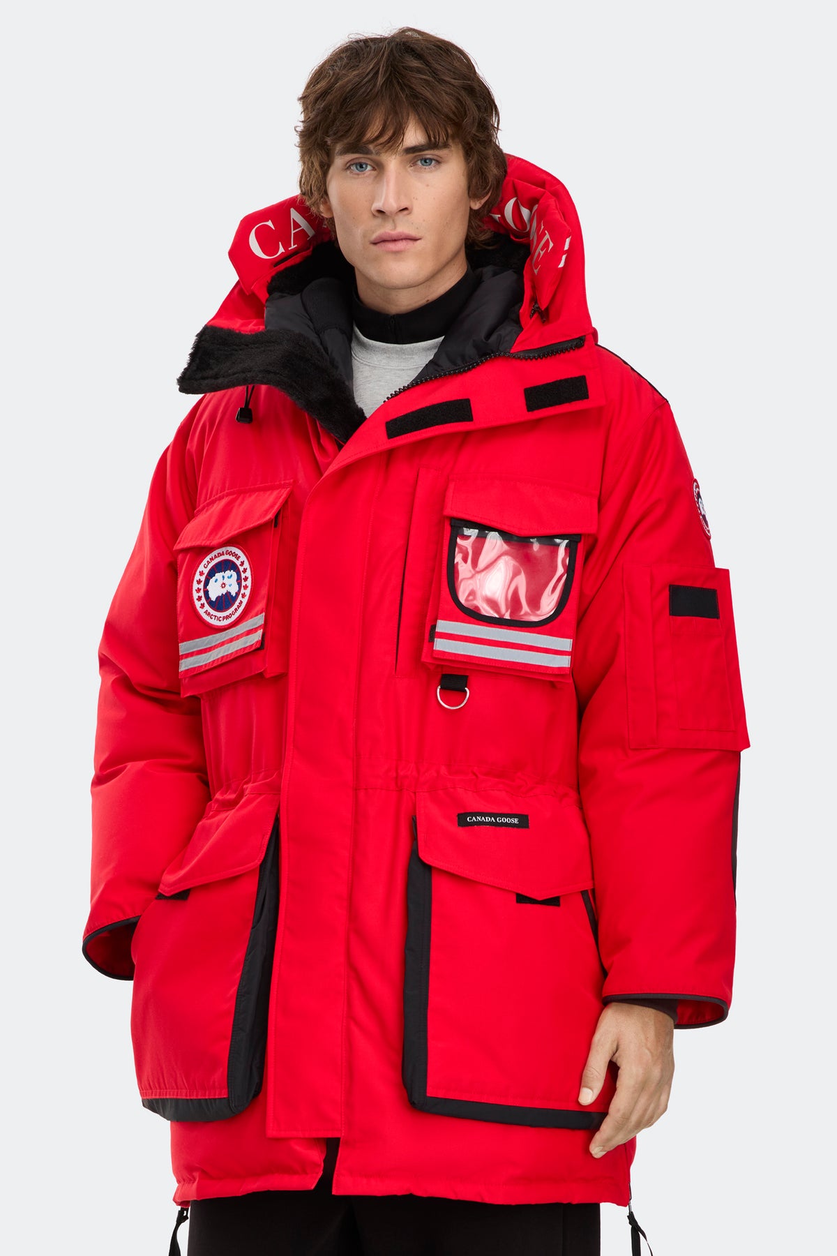 Snow Mantra Parka - Fortune Red 9028 - on_front_closed_01