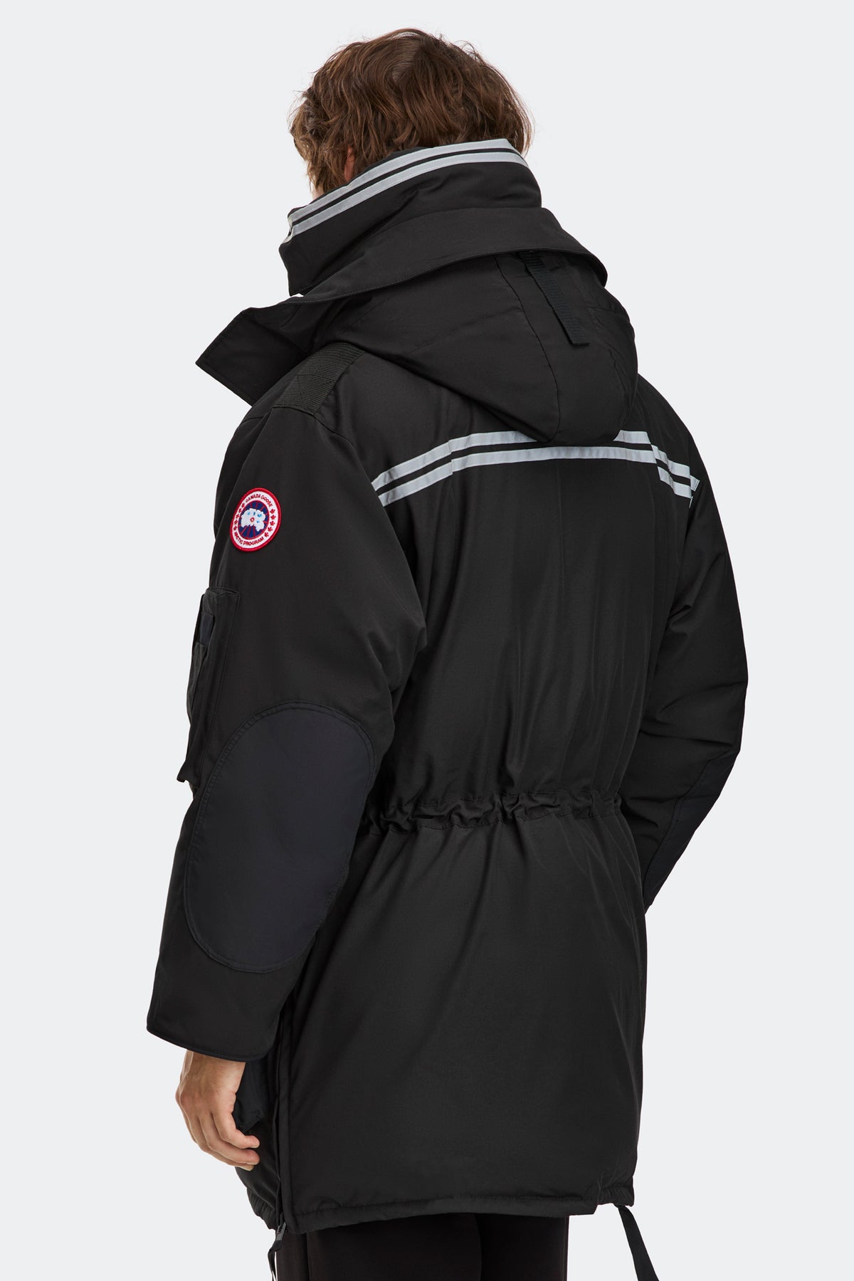 Snow Mantra Parka - Black 9061 - on_back_01