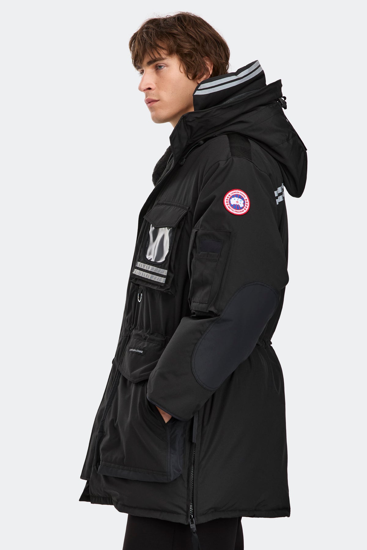 Snow Mantra Parka - Black 9061 - on_side_01