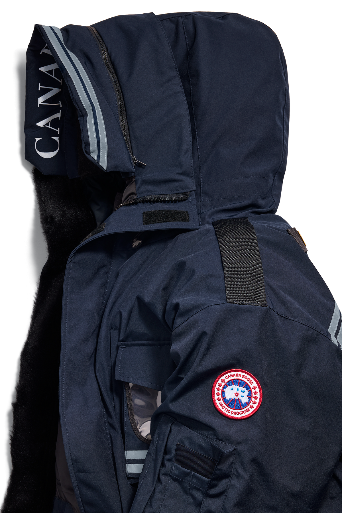 Snow Mantra Parka - Atlantic Navy 9063 - off_detail_01