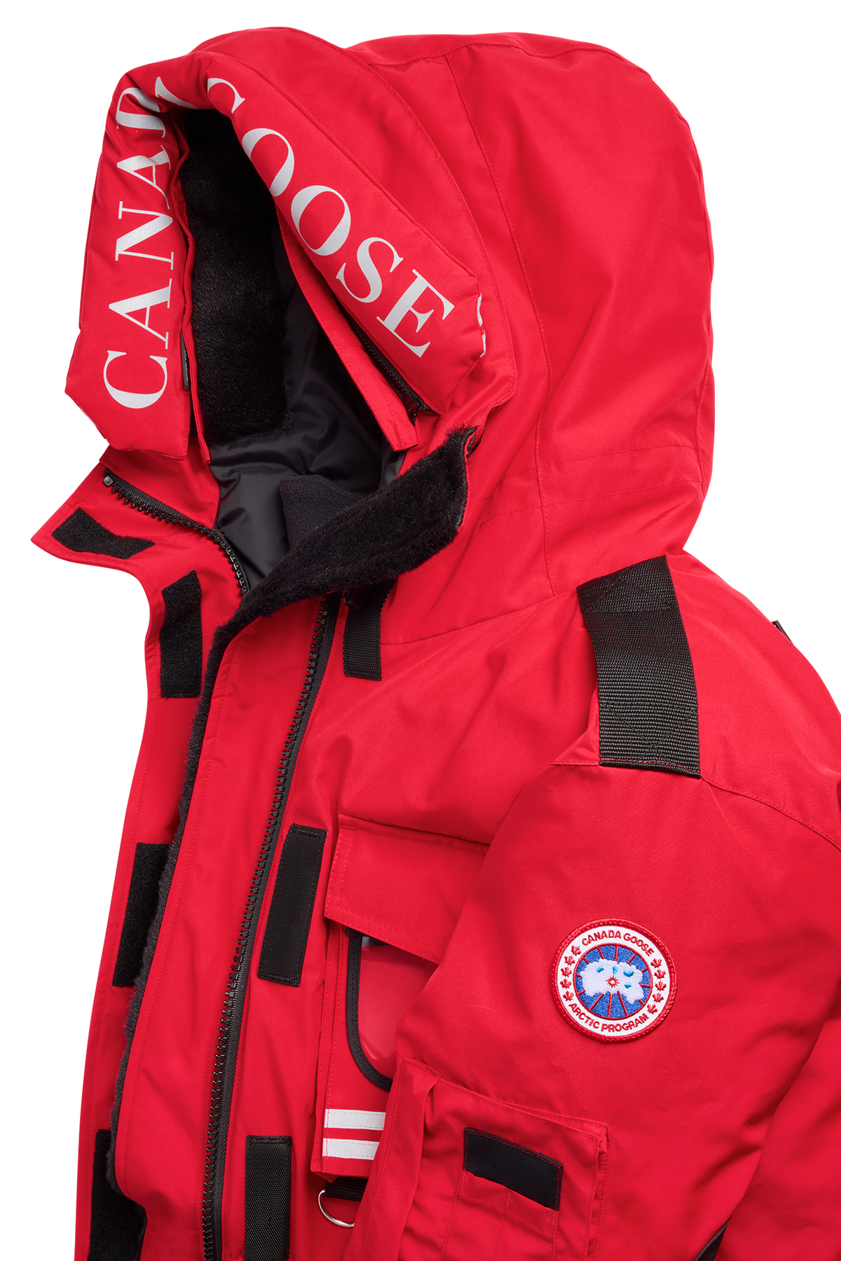 Snow Mantra Parka - Fortune Red 9028 - off_detail_01