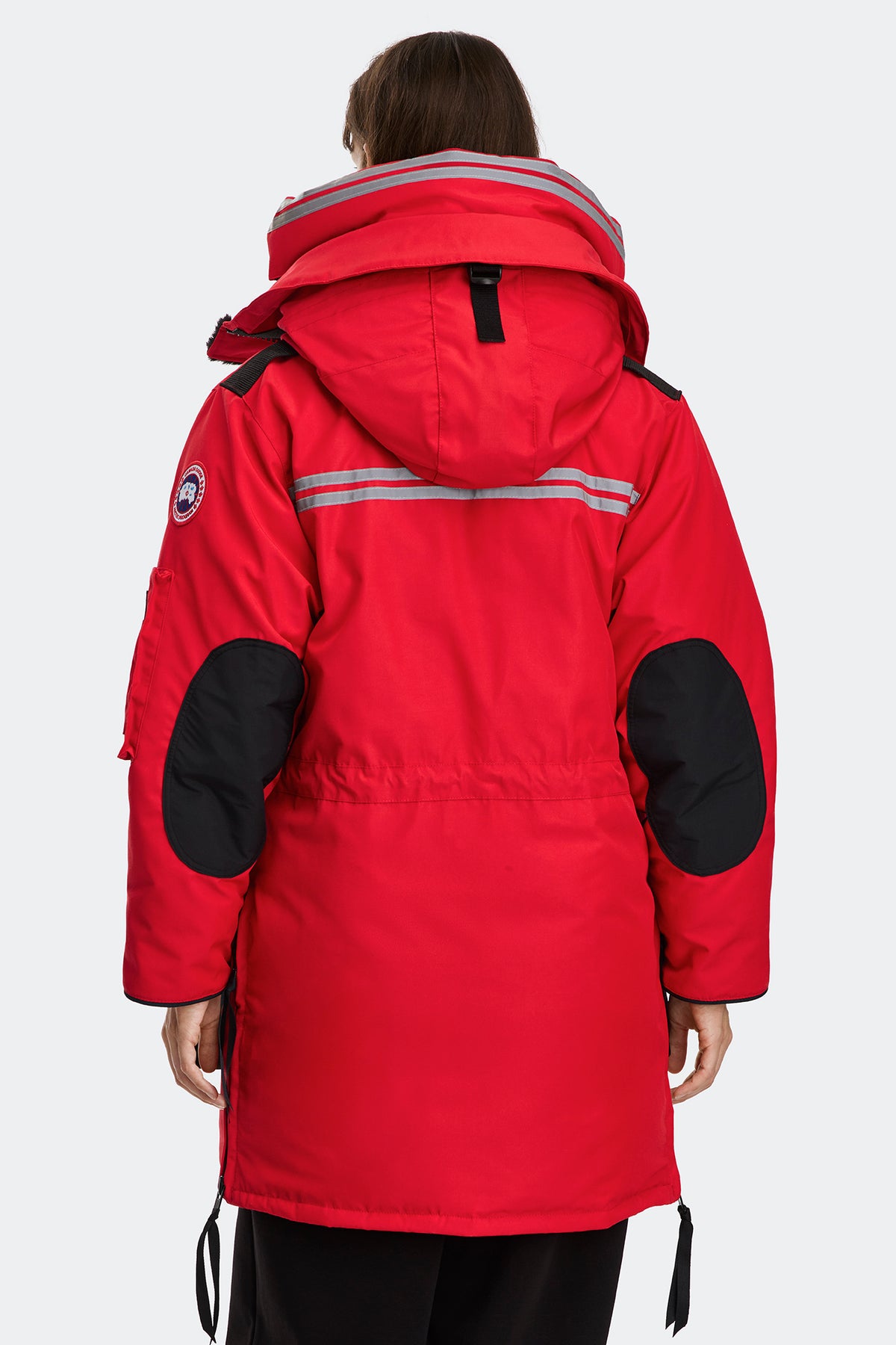Snow Mantra Parka - Fortune Red 9028 - on_back_01