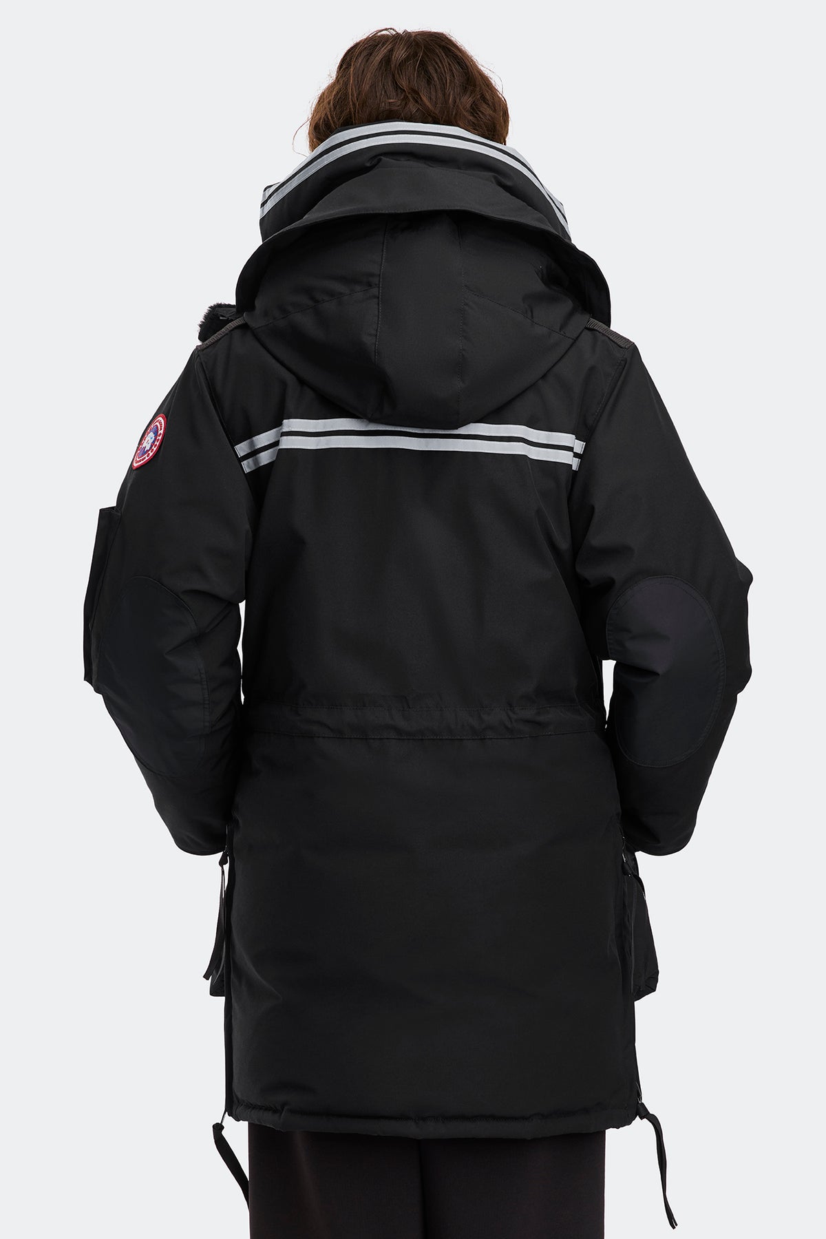 Snow Mantra Parka - Black 9061 - on_back_01