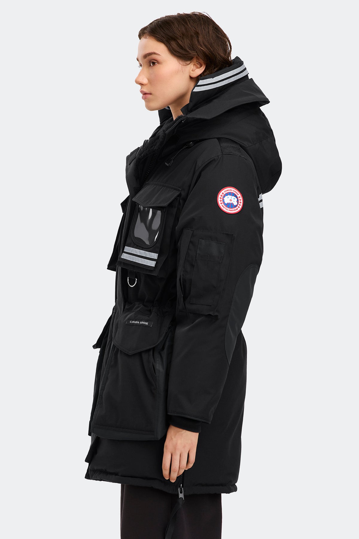 Snow Mantra Parka - Black 9061 - on_side_01