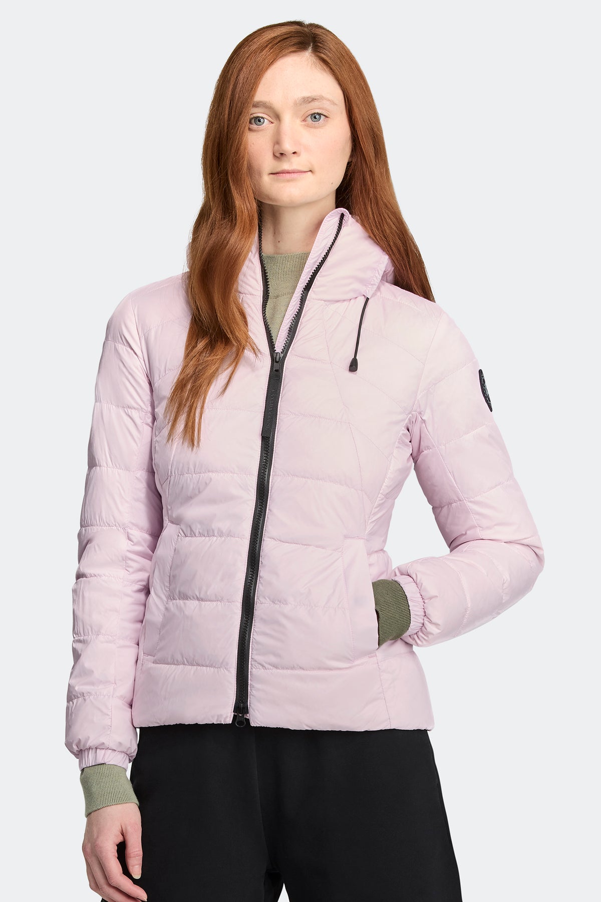 Abbott Hoodie Black Disc - Sunset Pink 1254 - on_front_closed_01