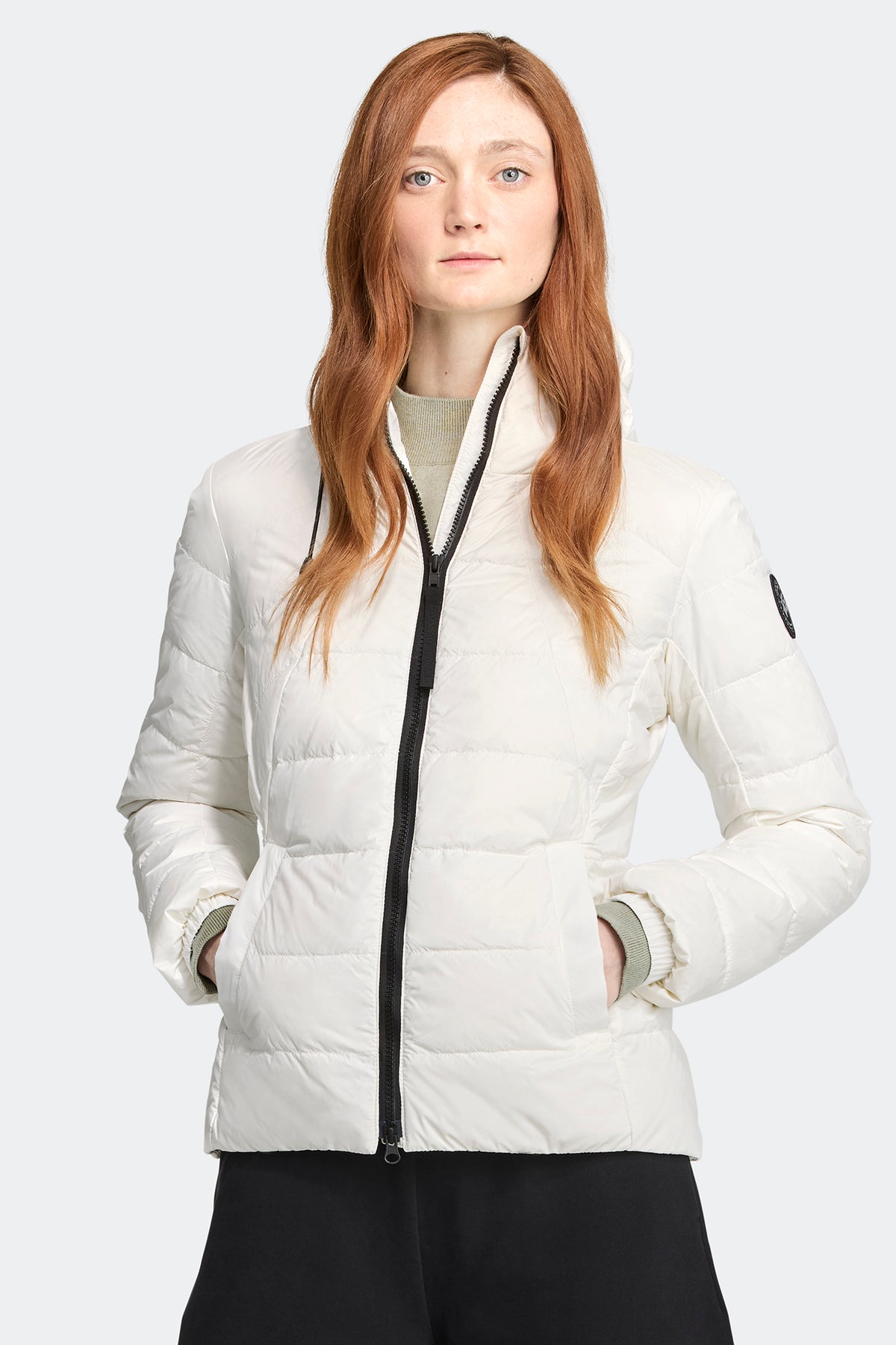 Abbott Hoodie Black Disc - Northstar White 433 - on_front_open_01