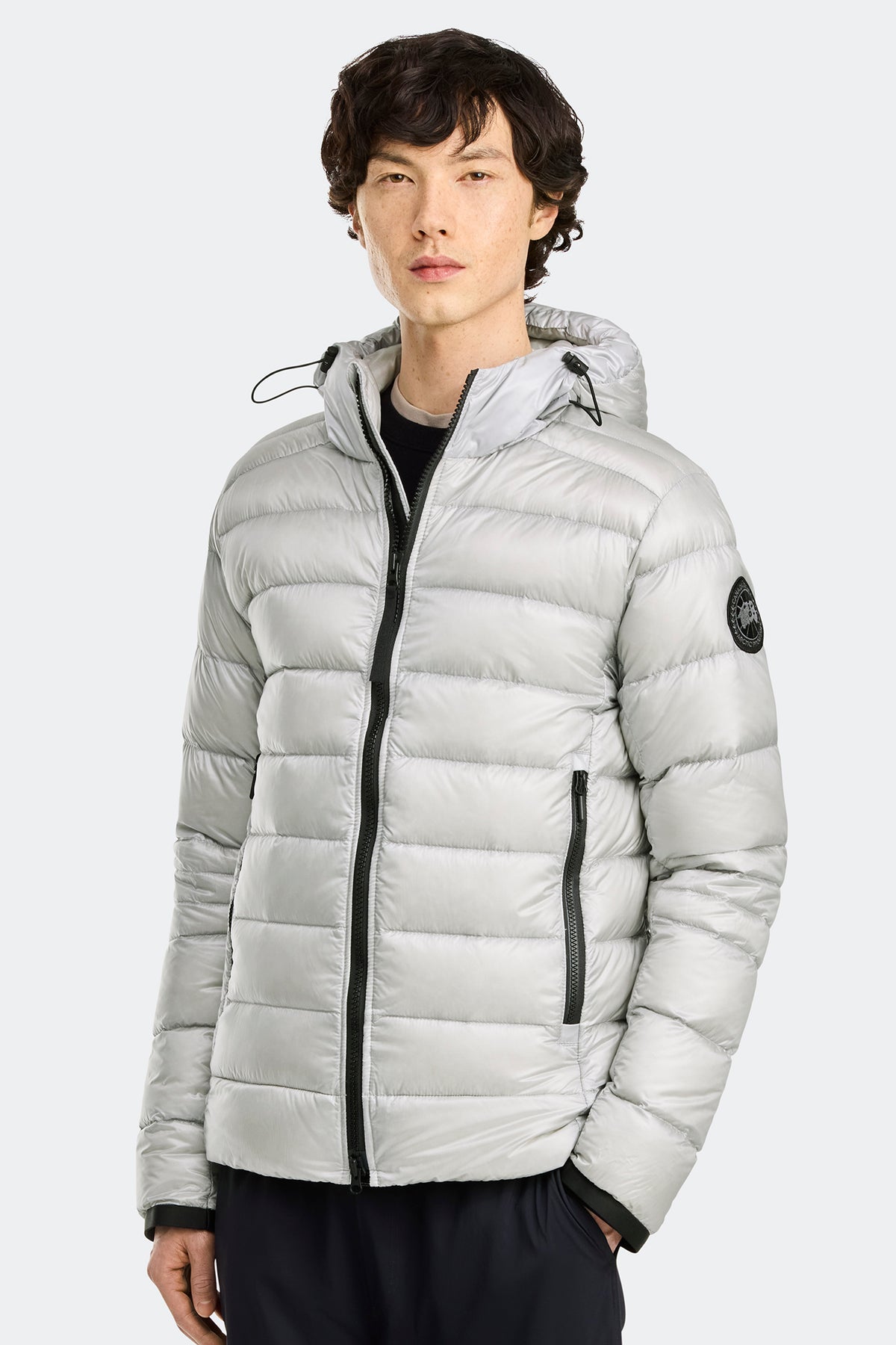 Crofton Hoodie Black Disc - Silverbirch 200 - on_side_01