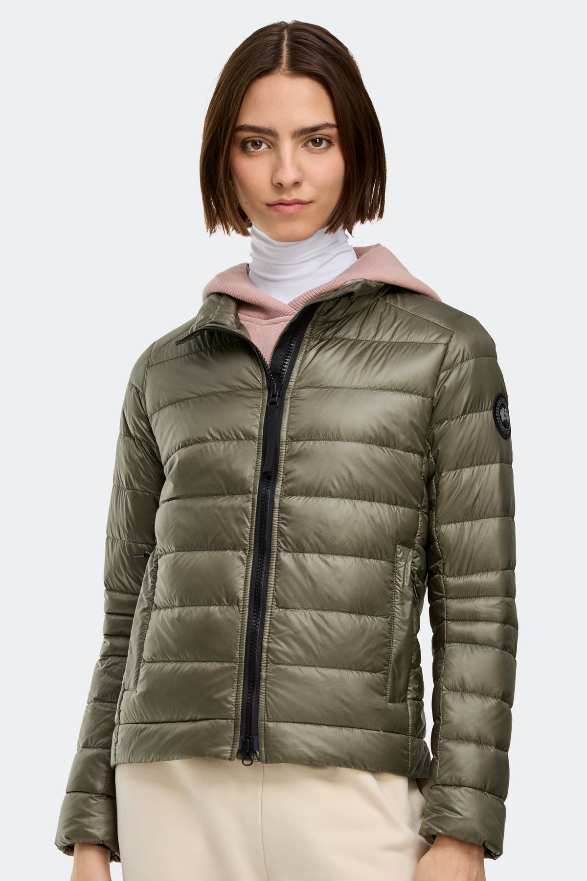 Cypress Jacket Black Disc - Smokey Sage 1664 - on_front_closed_01