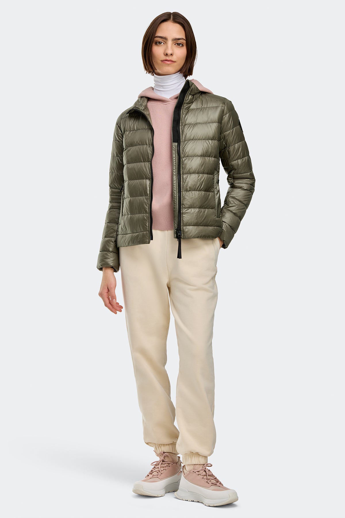 Cypress Jacket Black Disc - Smokey Sage 1664 - on_full_body_01