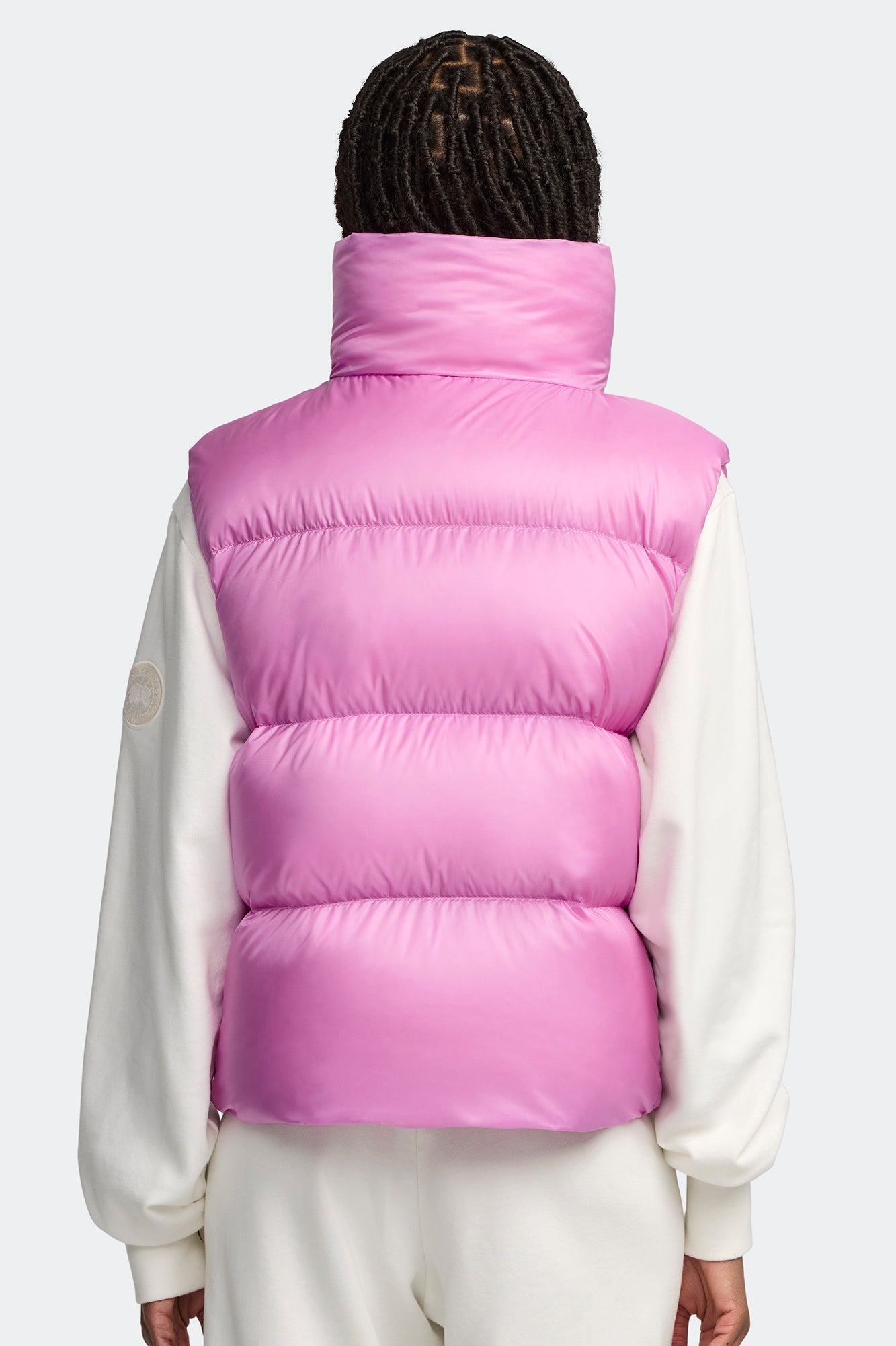 Cypress Puffer Vest White Disc | Canada Goose