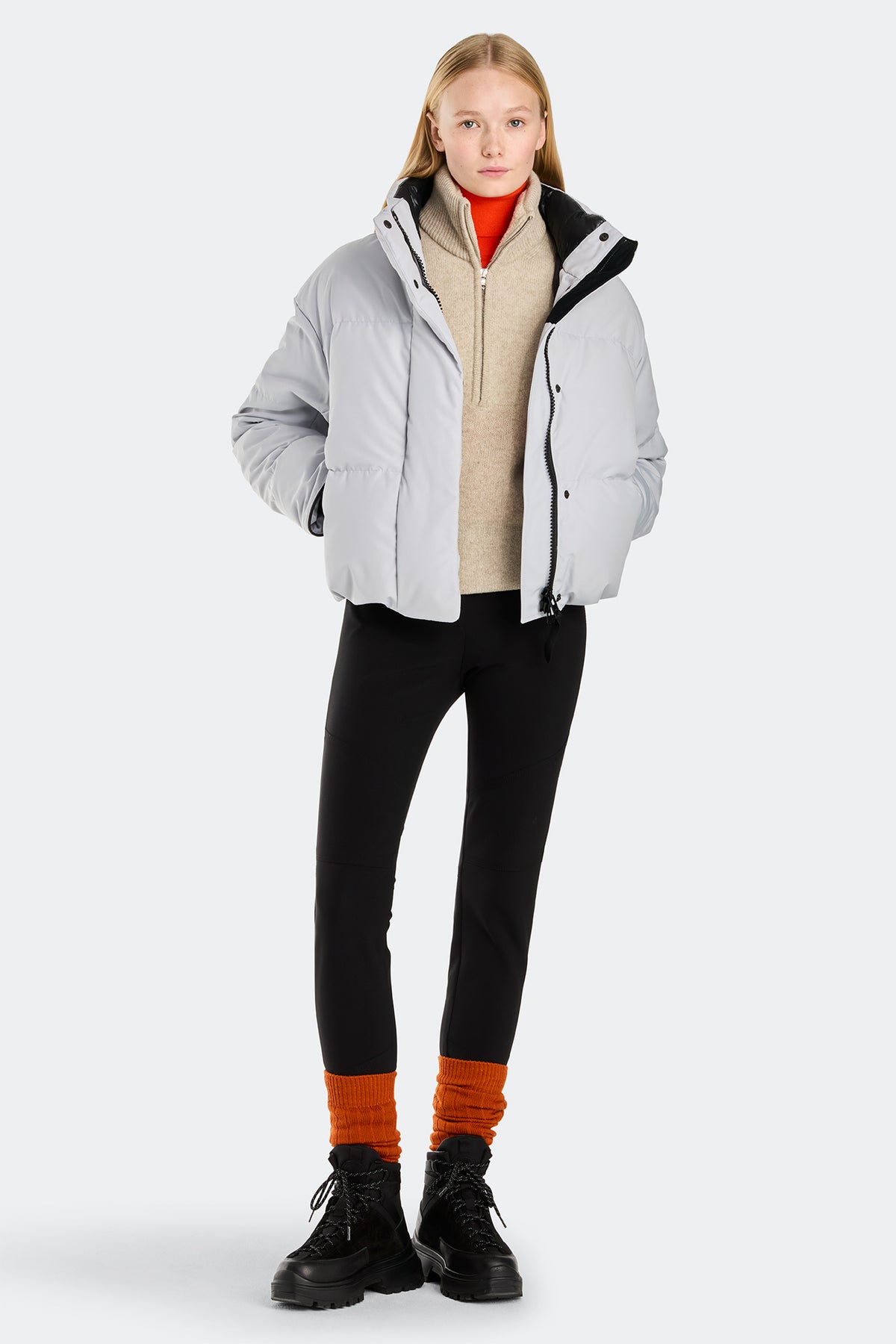 Grandview Cropped Jacket Black Disc - Silverbirch 200 - on_full_body_01