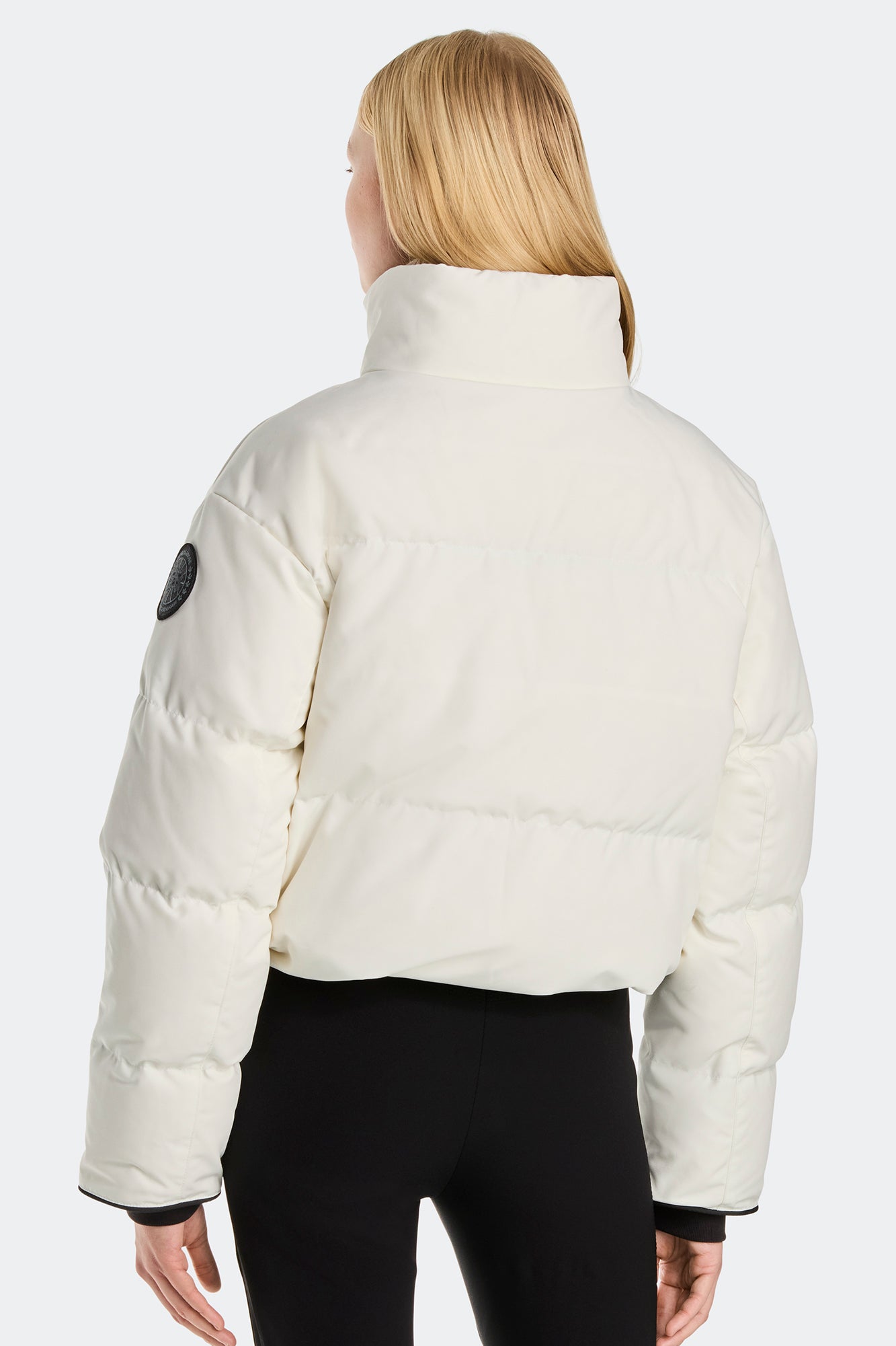 Grandview Cropped Jacket Black Disc | Canada Goose