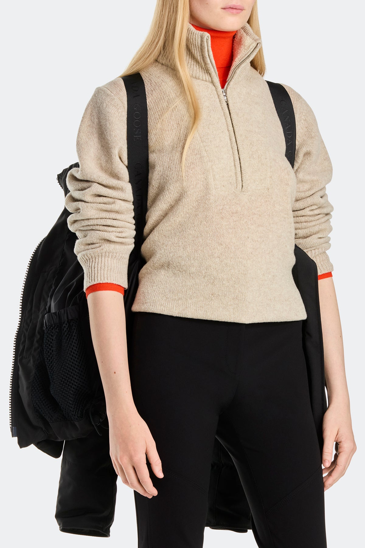 Grandview Cropped Jacket Black Disc - Black 61 - on_detail_01