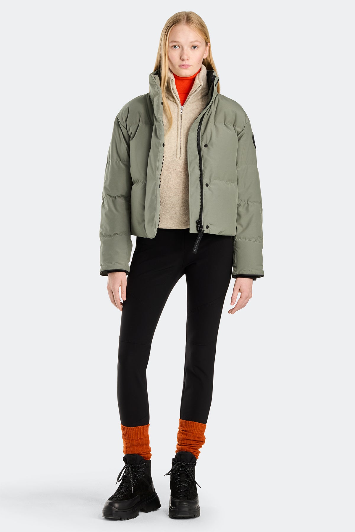 Grandview Cropped Jacket Black Disc - Sagebrush 852 - on_full_body_01