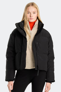 Grandview Cropped Jacket Black Disc - Black 9061 - on_front_01