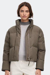 Grandview Cropped Jacket Tonal Disc - Taupe Grey 9394 - on_front_01