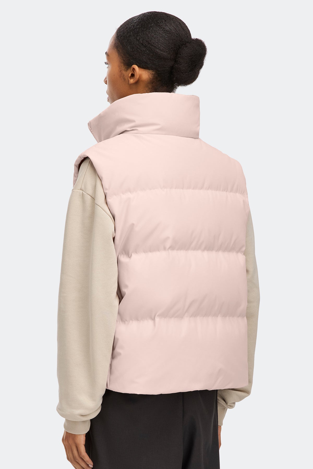 Grandview Cropped Vest Tonal Disc - Vintage Rose 9392 - on_back_01