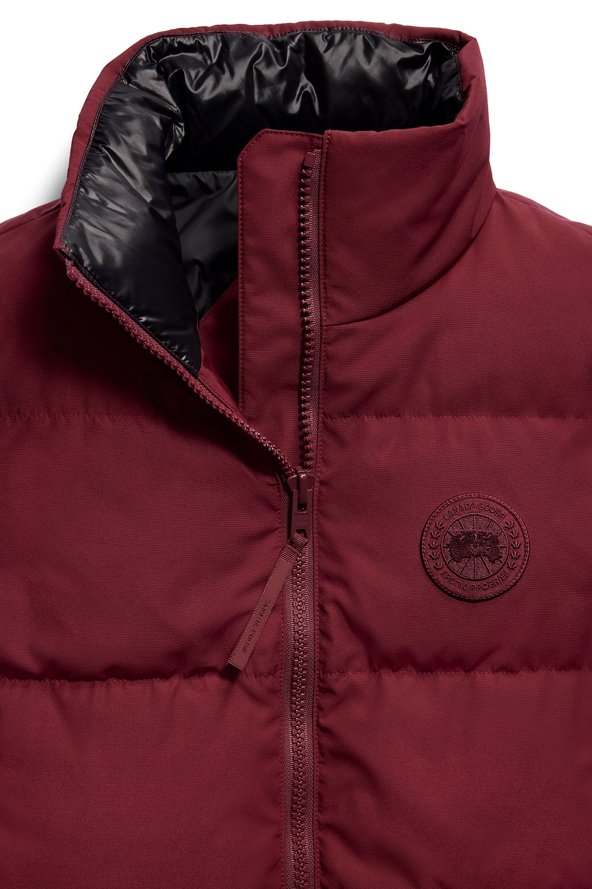 Grandview Cropped Vest Tonal Disc - Burnt Vermillion 9601 - off_detail_01