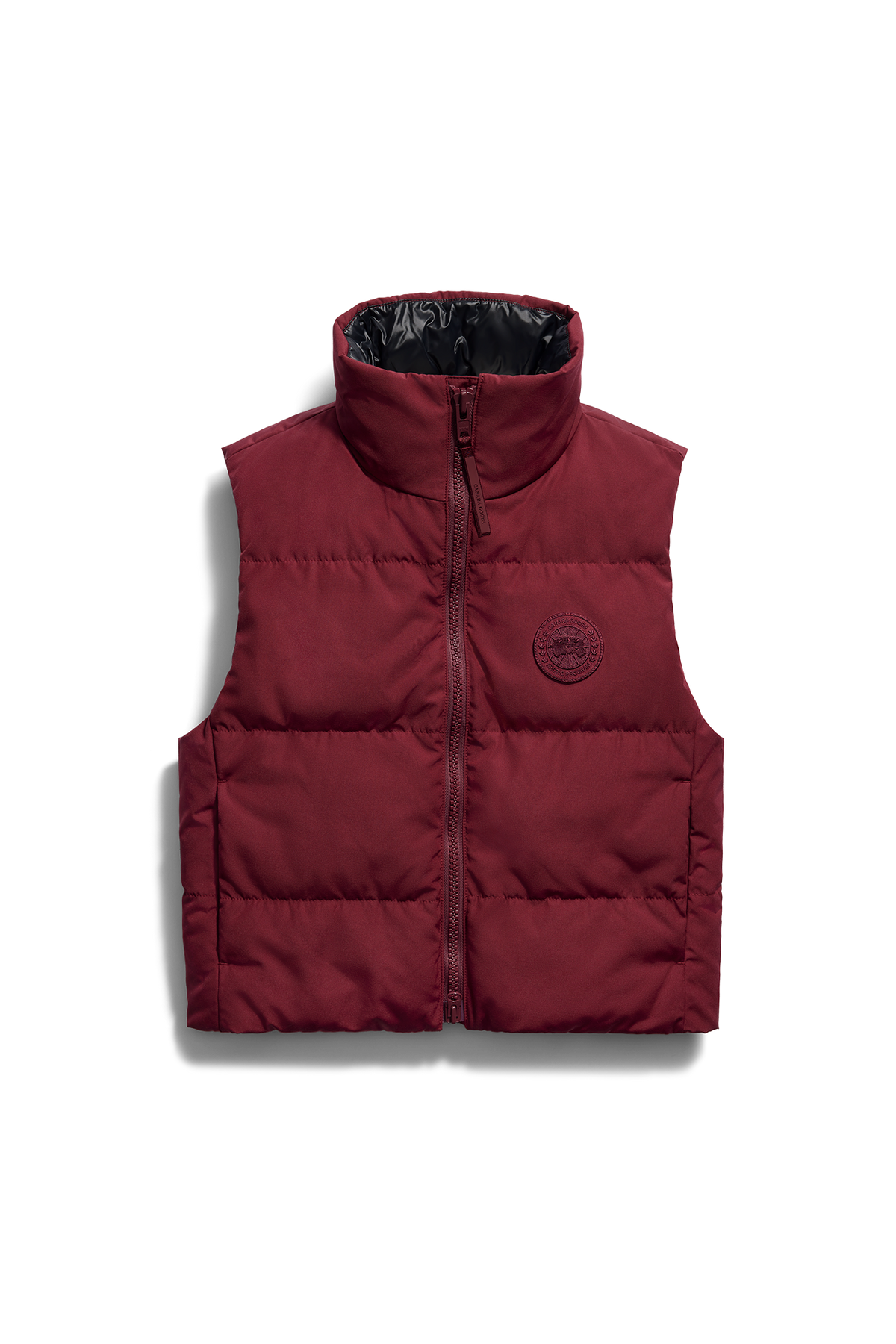 Grandview Cropped Vest Tonal Disc - Burnt Vermillion 9601 - off_flat_lay_01